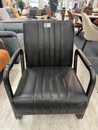 Fauteuil Rene, zwart